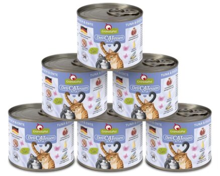 GranataPet-Delicatessen-Thunfisch-Ente-Nassfutter-für-Katzen-Katzenfutter