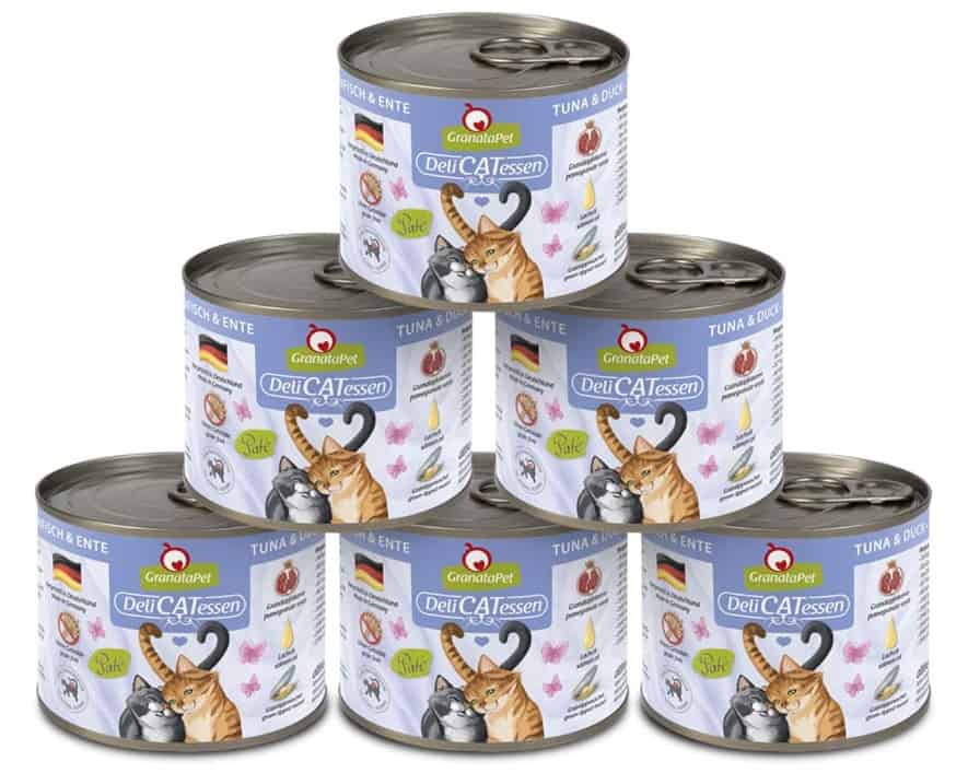 Granatapet-Delicatessen-Thunfisch-Ente-Nassfutter-Für-Katzen-Katzenfutter