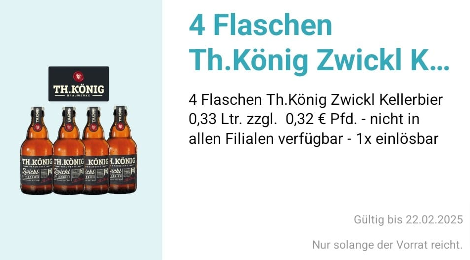 Gratis Th König Zwickl Kellerbier
