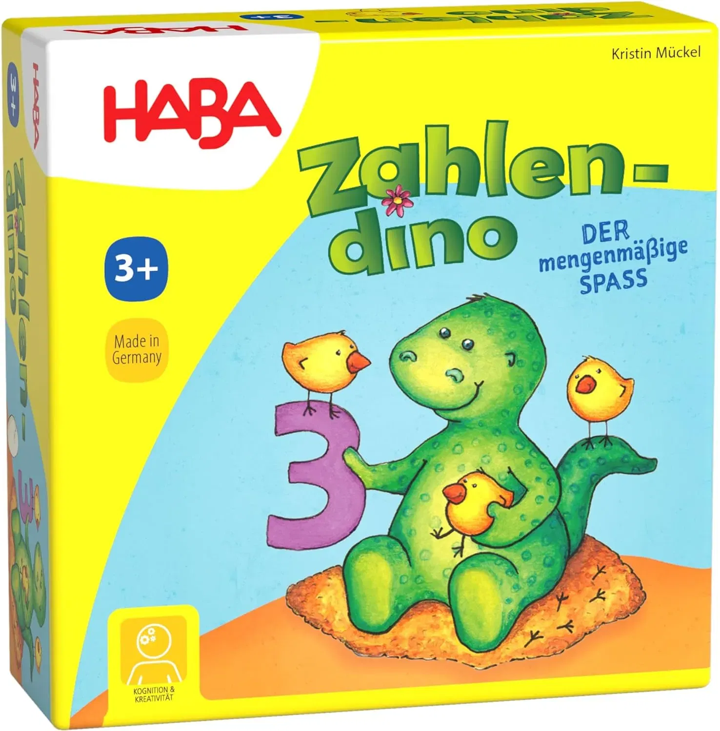 HABA 4928 – Zahlendino Dinostarkes Zahlen- und Memospiel für 5,99 € Prime-Versand