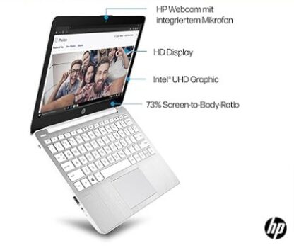 HP-Stream-Laptop-11-6-HD-Display-Intel-Celeron-N4120-4GB-DDR4-RAM-64GB-eMMC-Intel-Grafik-Windows-11-S-Mode-QWERTZ-Tastatur-Weiß-inkl-Microsoft-Office-365-Single-Amazon-de-Computer-Zubehör