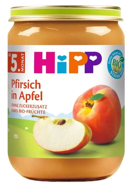 Hipp Pfirsich mit Apfel 6-er Pack (6 x 190 g) ab 4,38 € inkl. Prime-Versand (statt 8,10 €)