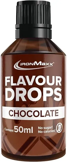 Ironmaxx Flavour Drops - Schokolade 50Ml