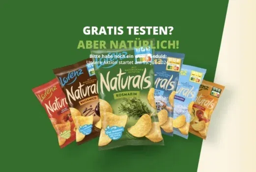 Kostenlos Lorenz Naturals Chips testen