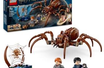 LEGO-Harry-Potter-Aragog-im-Verbotenen-Wald-Fantasy-Spielset-mit-Spinnen-Figur-Fabelwesen-2-Minifiguren-