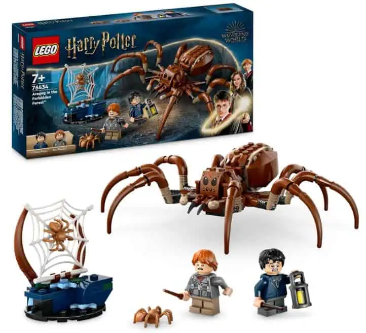 LEGO Harry Potter Aragog im Verbotenen Wald – Mädchen und Fans ab 7 Jahren 76434 für 12,74 € inkl. Prime-Versand (statt 17,94 €)