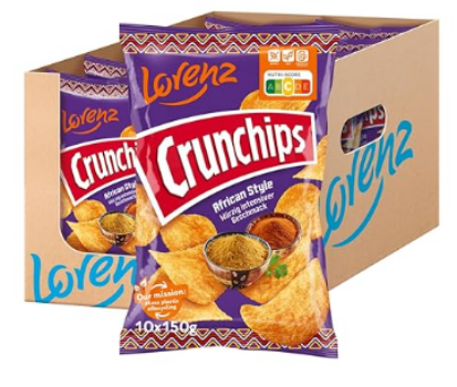 Lorenz-Snack-World-Crunchips-African-Style-10er-Pack-10-x-150-g-Amazon-de-Lebensmittel-Getränke