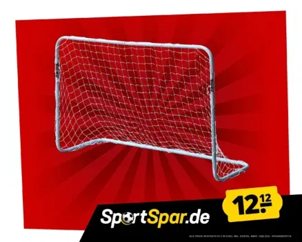 MUWO Fußballtor aus Stahl 1,20 x 0,8 m