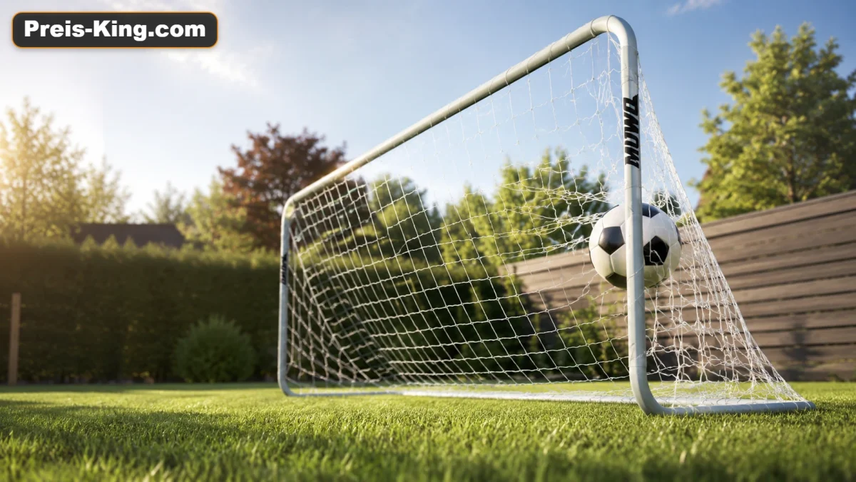 MUWO Fußballtor aus Stahl 1,20 x 0,8 m