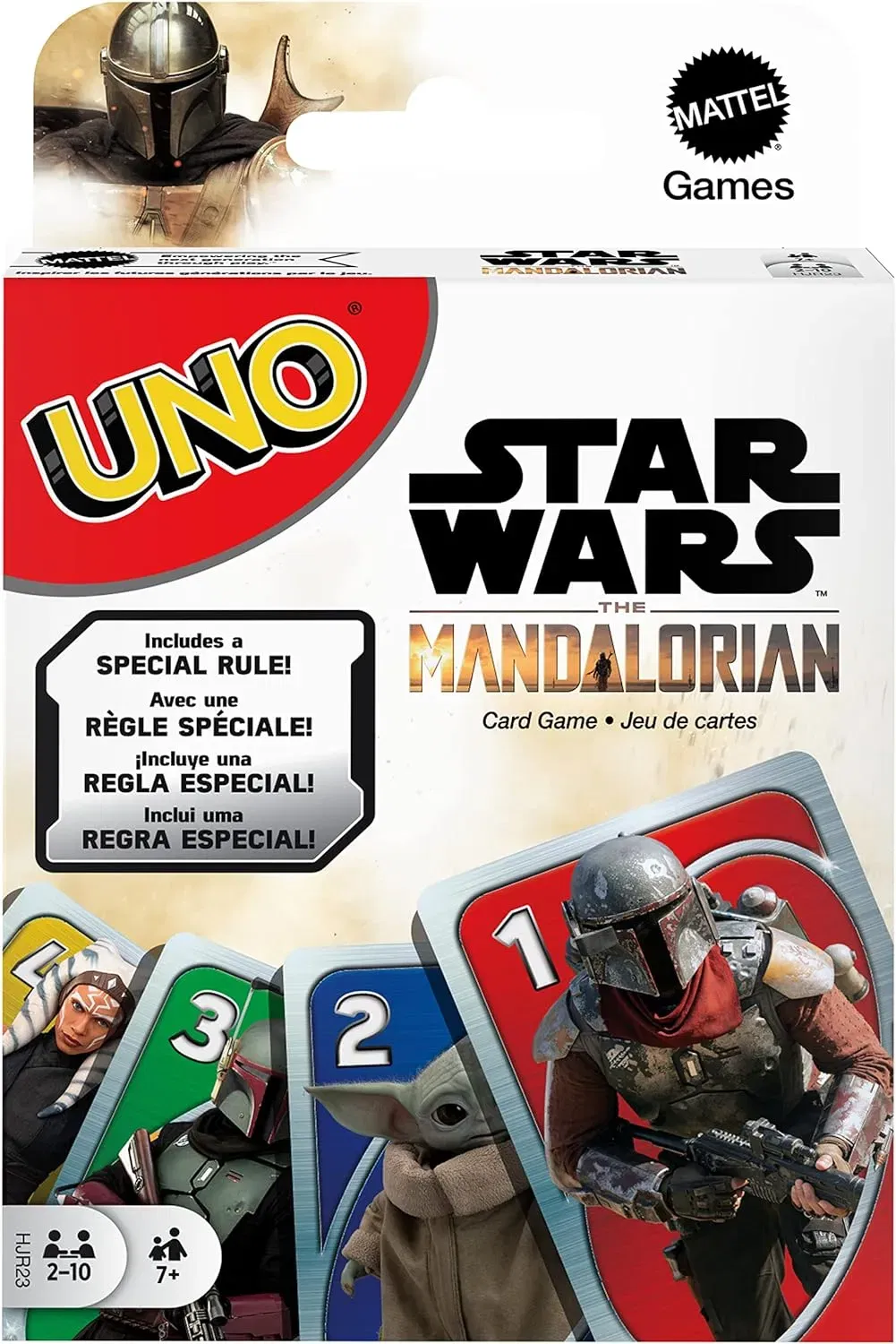 Mattel Games HJR23 – UNO Star Wars the Mandalorian Edition für 7,27 € inkl. Prime-Versand (statt 9,17 €)