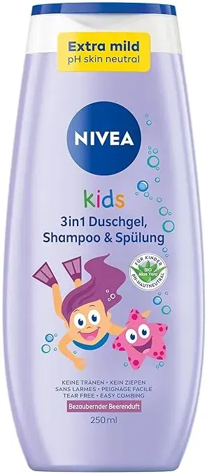 Nivea Kids 3In1 Duschgel Shampoo &Amp; Spülung