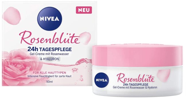 NIVEA-Rosenblüte-24h-Tagespflege-50-ml-Gesichtspflege-mit-Rosenwasser-und-Hyaluron-