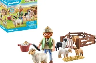 PLAYMOBIL Country 71444 Junger Schäfer mit Schafen