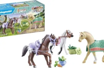 PLAYMOBIL Horses of Waterfall 71356 3 Pferde