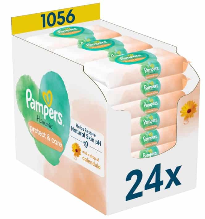 Pampers-Harmonie-New-Baby-Feuchttücher-Calendula