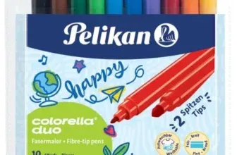 Pelikan 973172 Fasermaler Colorella Duo (10-farbig)