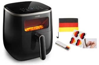 Philips-Heißluftfritteuse-Airfryer-XL-HD9257-88-„Fan-Edition“-mit-5-6-l-Sichtfenster-1700-W-RapidAir-Technologie-Digitalem-Display