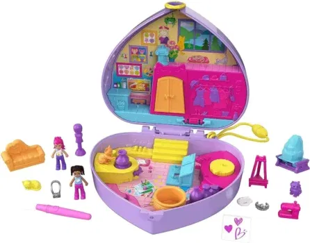 Polly Pocket HGT15 - Kunst-Atelier Spielset