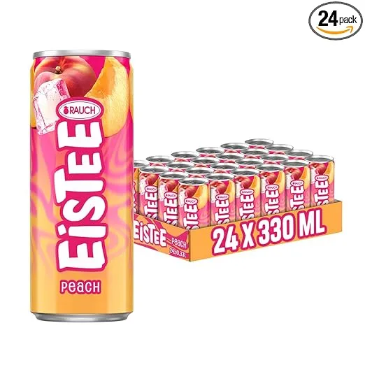 Rauch Eistee Peach 24Er Pack