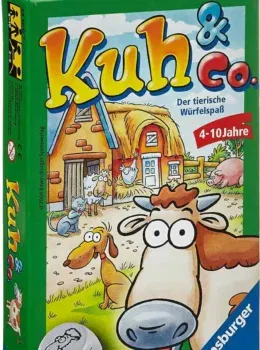 Ravensburger 23160 - Kuh und Co. Reisespiel für unterwegs