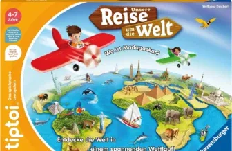 Ravensburger tiptoi Spiel 00117 Unsere Reise um die Welt - Lernspiel ab 4 Jahren