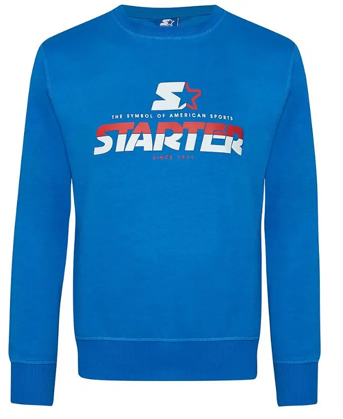 STARTER Barber Herren Sweatshirt CTK00979-BLUE für 12,36 € inkl. Versand (statt 18,94 €)