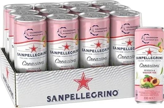 San Pellegrino Creazioni Pfirsich & weißer Tee