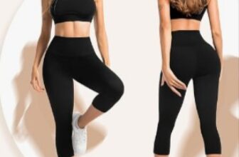 Sanpetix-Capri-Leggings-Damen-High-Waist-Blickdicht-3-4-Leggins-Schwarz-für-Sport-1-Pack-LXL-Amazon-de-Fashion