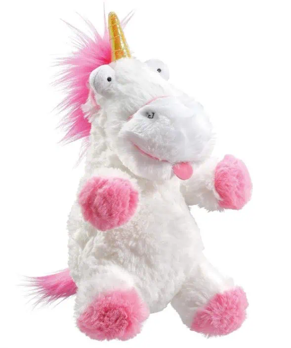 Schmidt Spiele 42739 Despicable Me/Minions, Fluffy, Einhorn, Plüschfigur, 26 cm, bunt für 8,89 € inkl. Prime-Versand (statt 12,40 €)