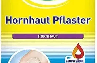 Scholl Hornhaut-Pflaster - 4 Wirkstoffpflaster und 4 Druckschutzpflaster