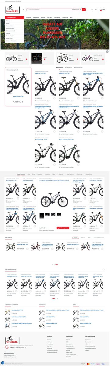 Screenshot Fahrradxxxl.de