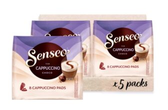 Senseo-Pads-Cappuccino-Choco-40-Kaffeepads-5er-Pack-