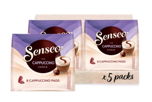 Senseo-Pads-Cappuccino-Choco-40-Kaffeepads-5er-Pack-