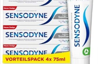 Sensodyne-MultiCare-Sanftweiß-Zahnpasta-4x-75ml-tägliche-Zahncreme-mit-Fluorid-für-schmerzempfindliche-Zähne-Amazon-de-Drogerie-Körperpflege