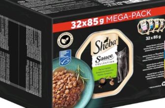 Sheba-Sauce-Collection-Katzen-Nassfutter-in-Schale-Feine-Vielfalt-MSC-Multipack-32x85g-Amazon-de-Haustier