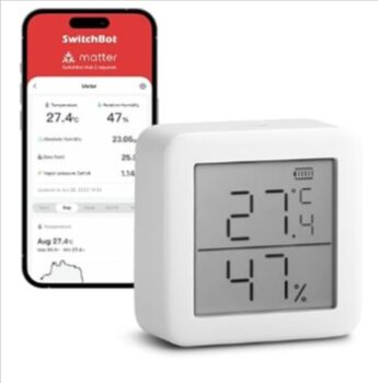 SwitchBot-Thermometer-Hygrometer-Innen-Digital-Hygrometer-Bluetooth-Thermo-Hygrometer-mit-APP