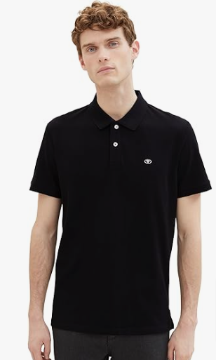 Tom-Tailor-Herren-Basic-Piqué-Poloshirt-29999-Black-S-Amazon-De-Fashion