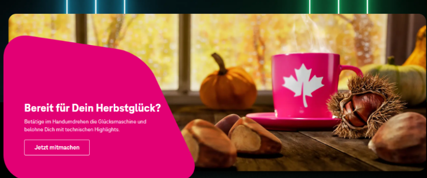 Telekom Herbst Gewinnspiel