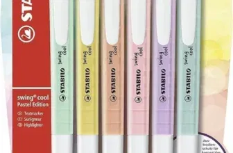 Textmarker - STABILO swing cool Pastel - 6er Pack