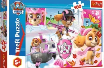 Trefl - Skye in Aktion - PAW Patrol Puzzle mit 100 Teilen