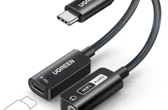 UGREEN Magnetischer USB C auf Klinke Adapter und Laden 60W Schnellladung