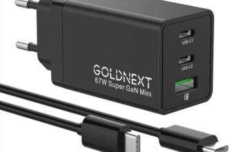 USB-C-Ladegerät-67W-GOLDNEXT-GaN-PD-65W-USB-C-Netzteil-Super-Fast-Charger-PPS