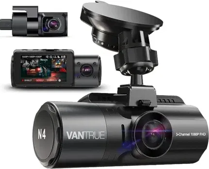 VANTRUE N4 3 Lens 4K Dashcam Auto