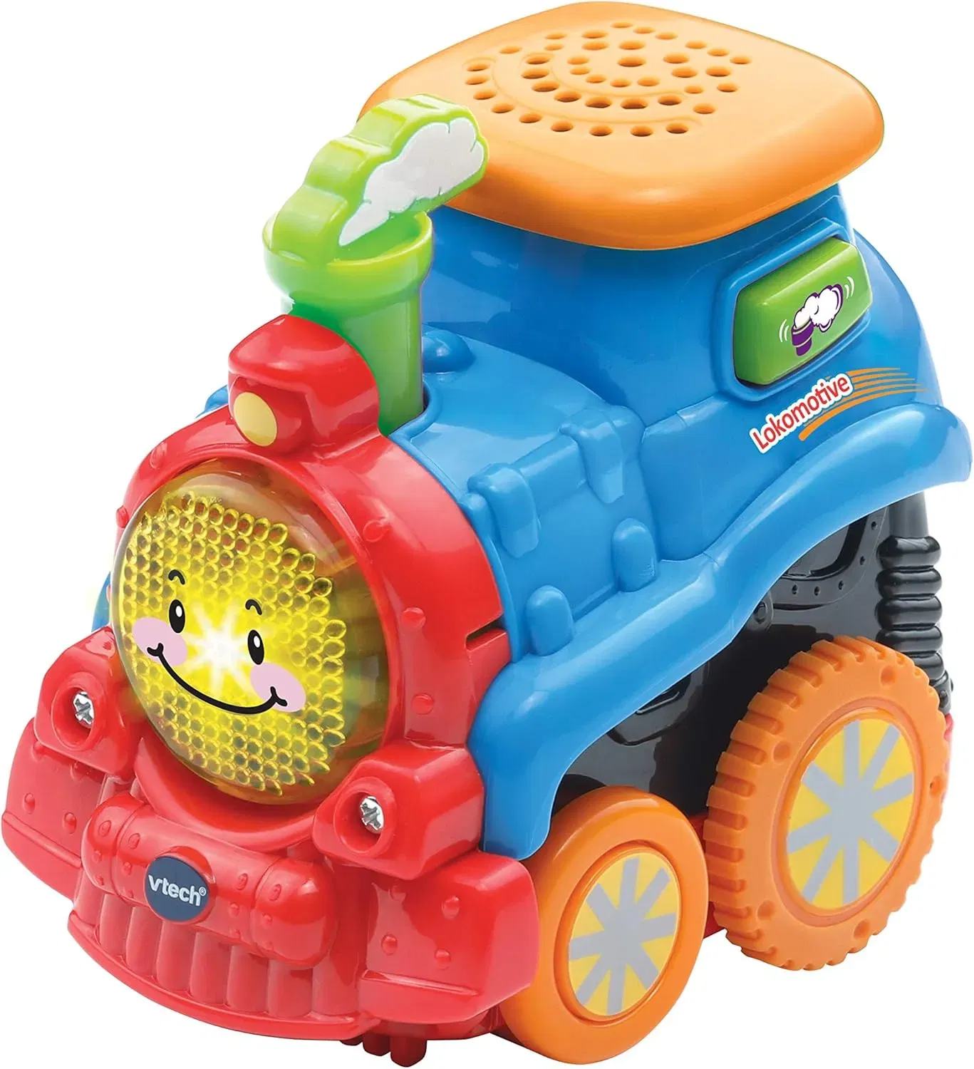 VTech Tut Tut Baby Flitzer – Press and Go Lokomotive – Spielzeugauto mit Musik für 7,99 € inkl. Prime-Versand (statt 13,59 €)