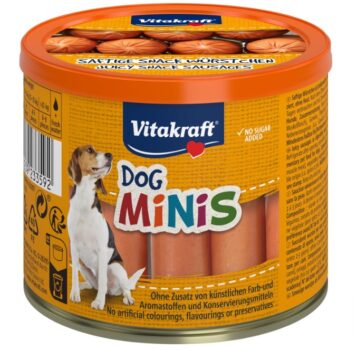 Vitakraft-Dog-Minis-Hundeleckerli-Würstchen-Belohnung-für-zwischendurch-mit-Geflügel-gewürzreduziert-in-wiederverschließbarer