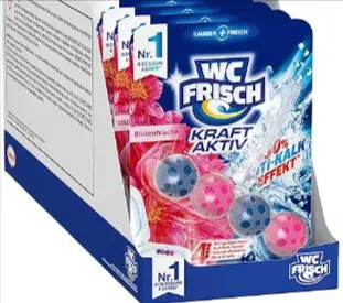 WC Frisch Kraft Aktiv Duftspüler Blüten-Frische 🌸 (10er Pack) ab 12,33 € inkl. Prime-Versand statt 19,95 €