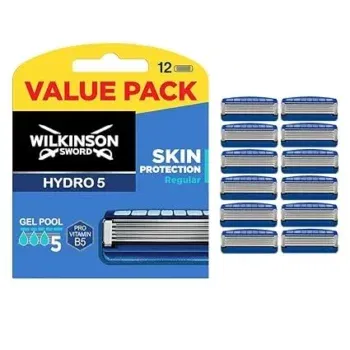 WILKINSON SWORD - Hydro 5 Rasierklingen 12er-Pack