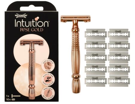 Wilkinson-Sword-Intuition-Rose-Gold-Rasierhobel-für-Frauen-