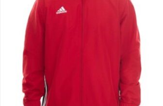 adidas-REGISTA-18-Herren-Trainings-Jacke-mit-CLIMALITE-Technologie-aus-recyceltem-Materialien-Sport-Jacke-DW9202-Rot