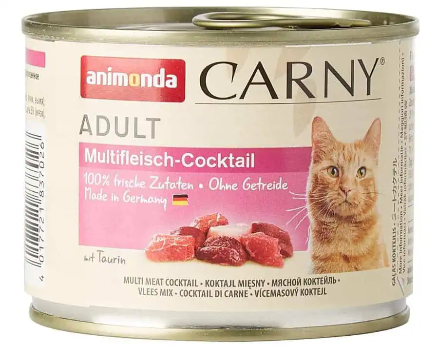 animonda Carny Adult Katzenfutter, Multifleischcocktail, 200 g (6er Pack) ab 4,24 € inkl. Prime-Versand (statt 10,09 €)